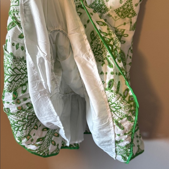 Baby Pink Eyelet Mini Dress - Picture 5 of 8